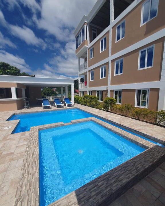 Roseau Apartment | 2 minutes from Roseau, Cozy studio with shared pool