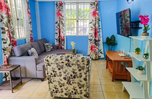Roseau House | Charming 2-bedroom Apartment with WiFi and AC in Upper, Bath Estate.