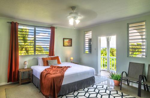 La Plaine Apartment | Ferapalms Tropical Escape with Ocean & Mountain View
