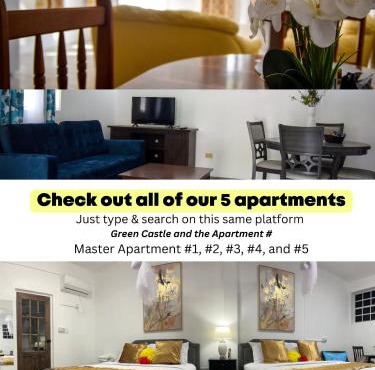 Large Comfortable Apartment #5 Roseau by The Green Castle in Roseau